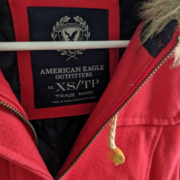 American Eagle Red coat - Picture 8 of 8